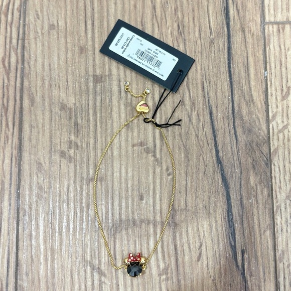NWT Kate Spade Disney Minnie Mouse Slider Bracelet - Picture 1 of 6